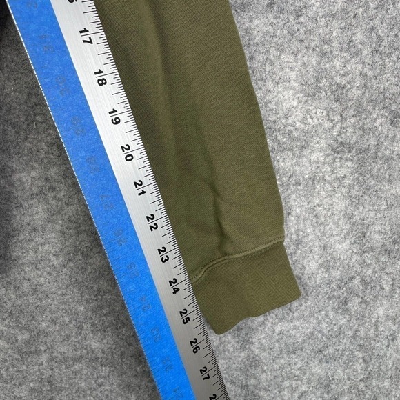 Nike Sportswear Essential Women's Funnel Neck Hoodie Size Small Green BV4116 - Picture 6 of 9